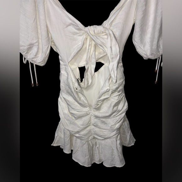 Move To My Beat Mini Dress by Hello Molly white size S - Picture 5 of 10